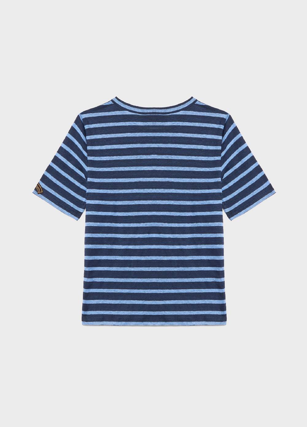 LES COPAINST-shirt a righe in lino Outlet