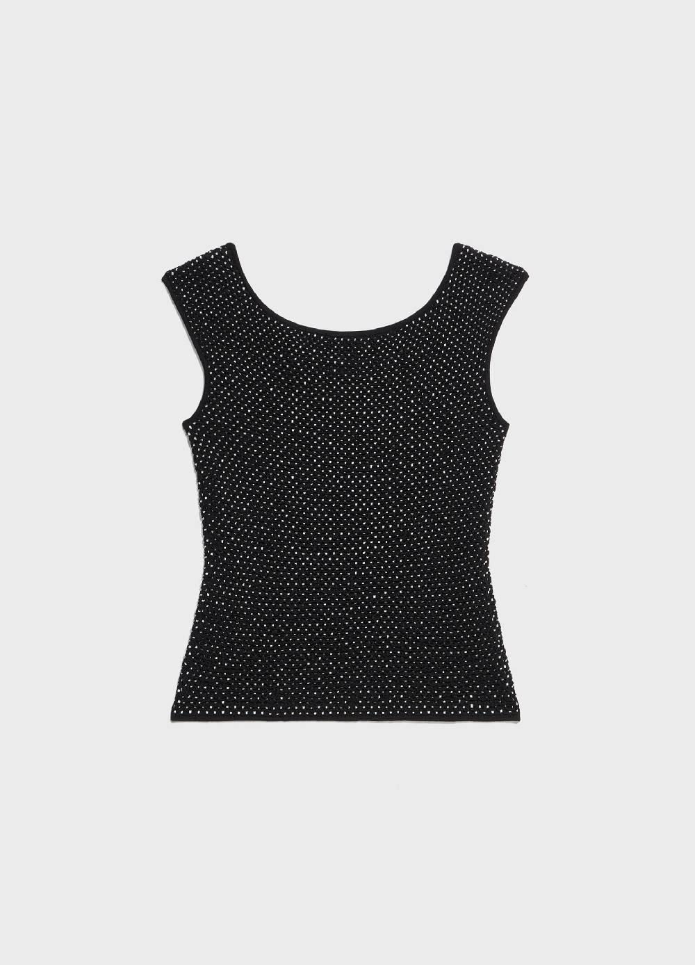 LES COPAINSTop smanicato effetto mélange Saldi