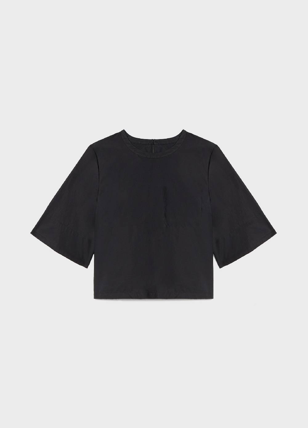 LES COPAINSBlusa in cotone con maniche a tre quarti Hotsell