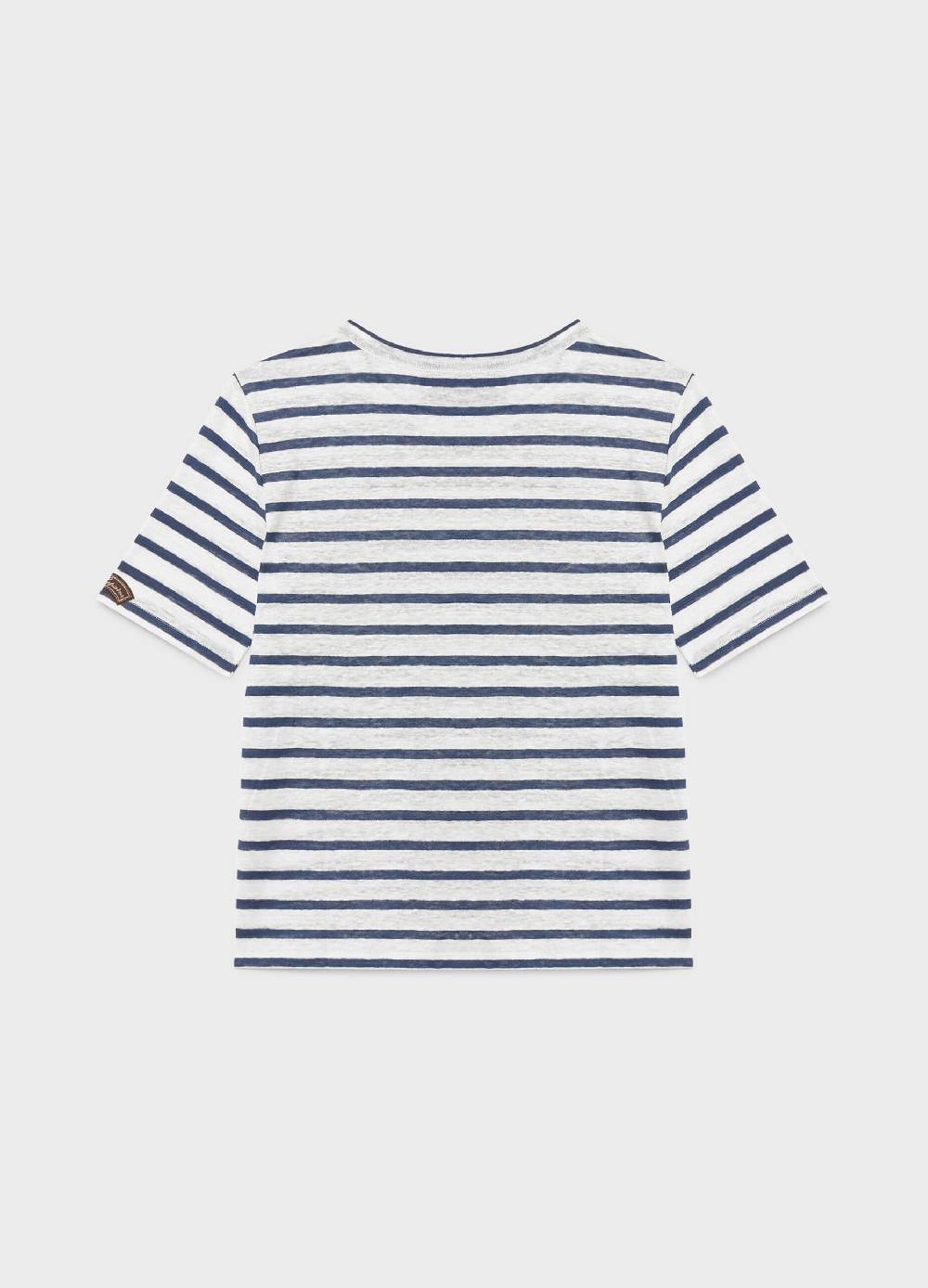 LES COPAINST-shirt a righe in puro lino I Più Venduti