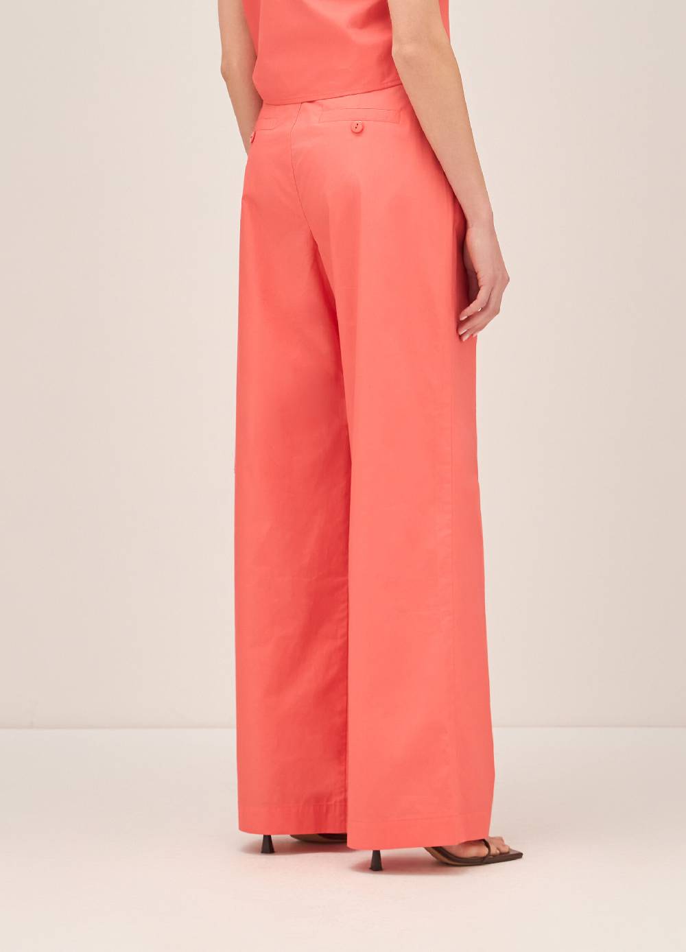 LES COPAINSPantaloni straight fit in cotone In Linea