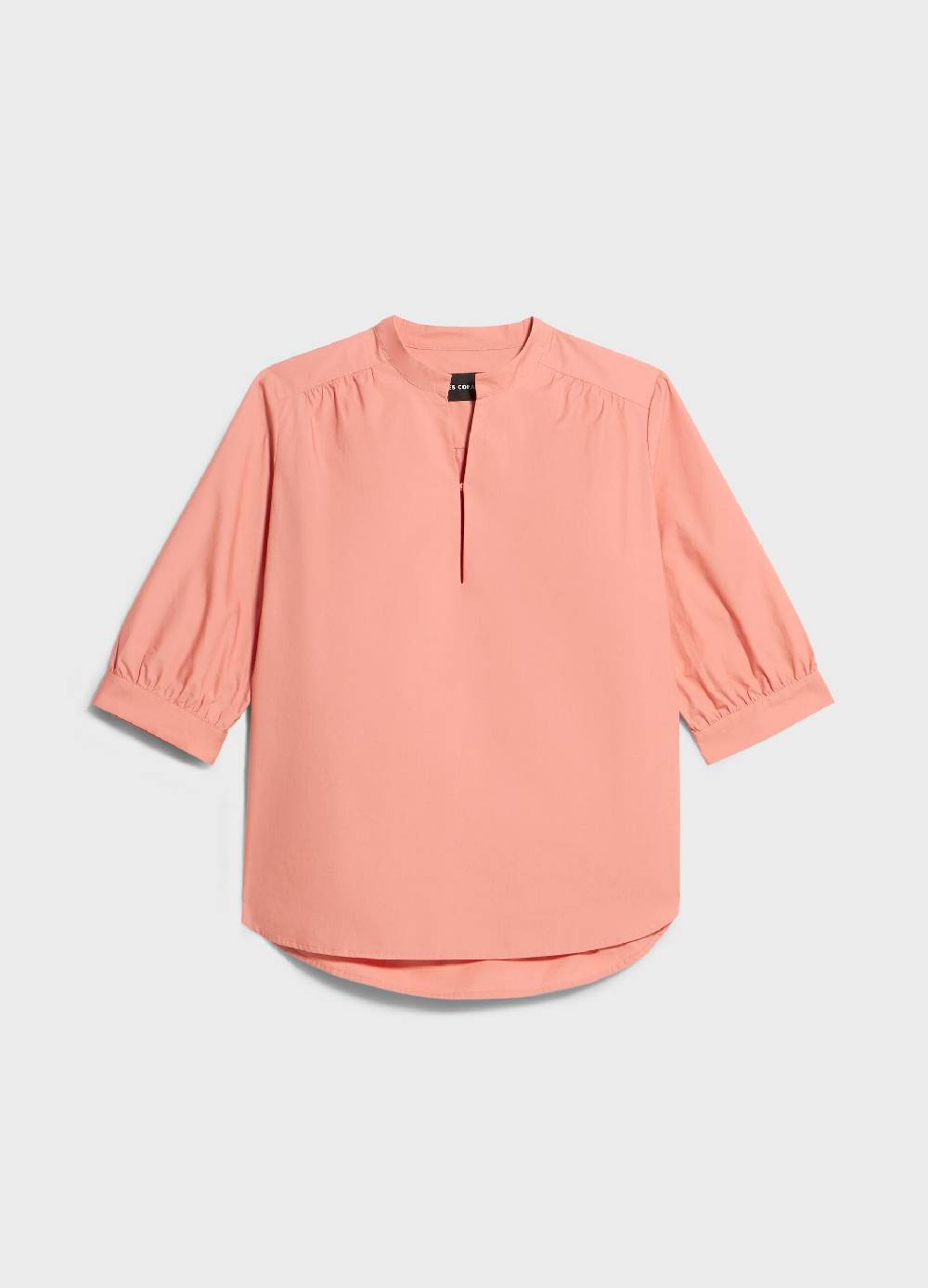 LES COPAINSBlusa in cotone manica a tre quarti Promozione Limitata