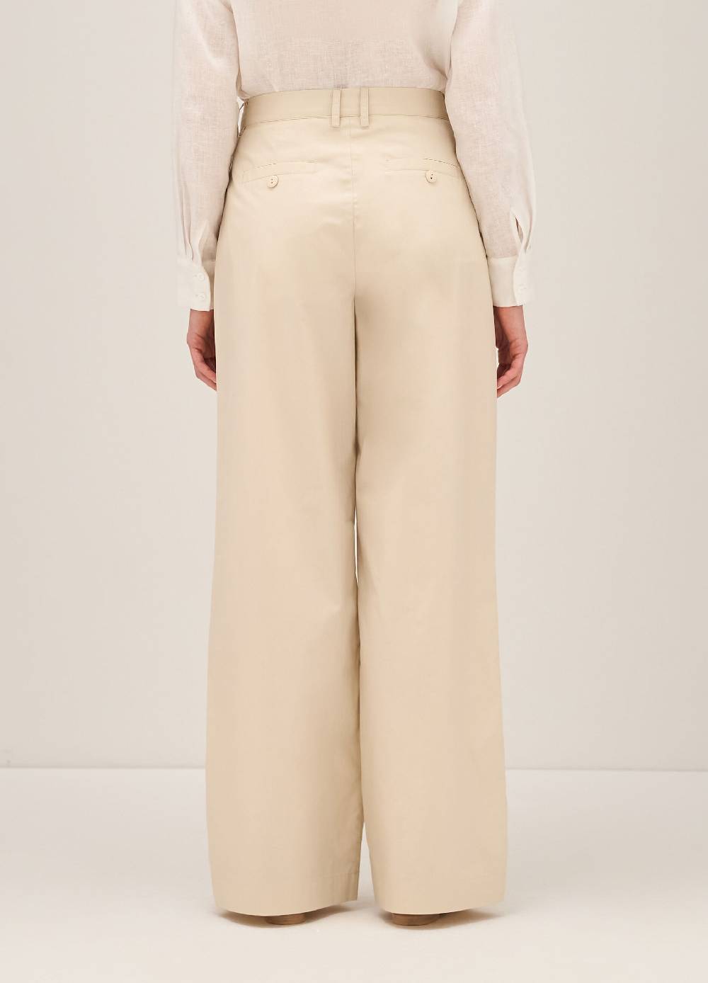 LES COPAINSPantaloni straight fit in cotone Fino Al -60%