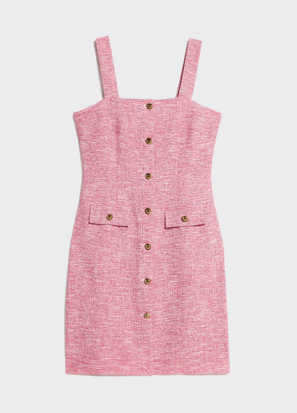 LES COPAINSAbito corto misto cotone effetto tweed Affare Del Giorno