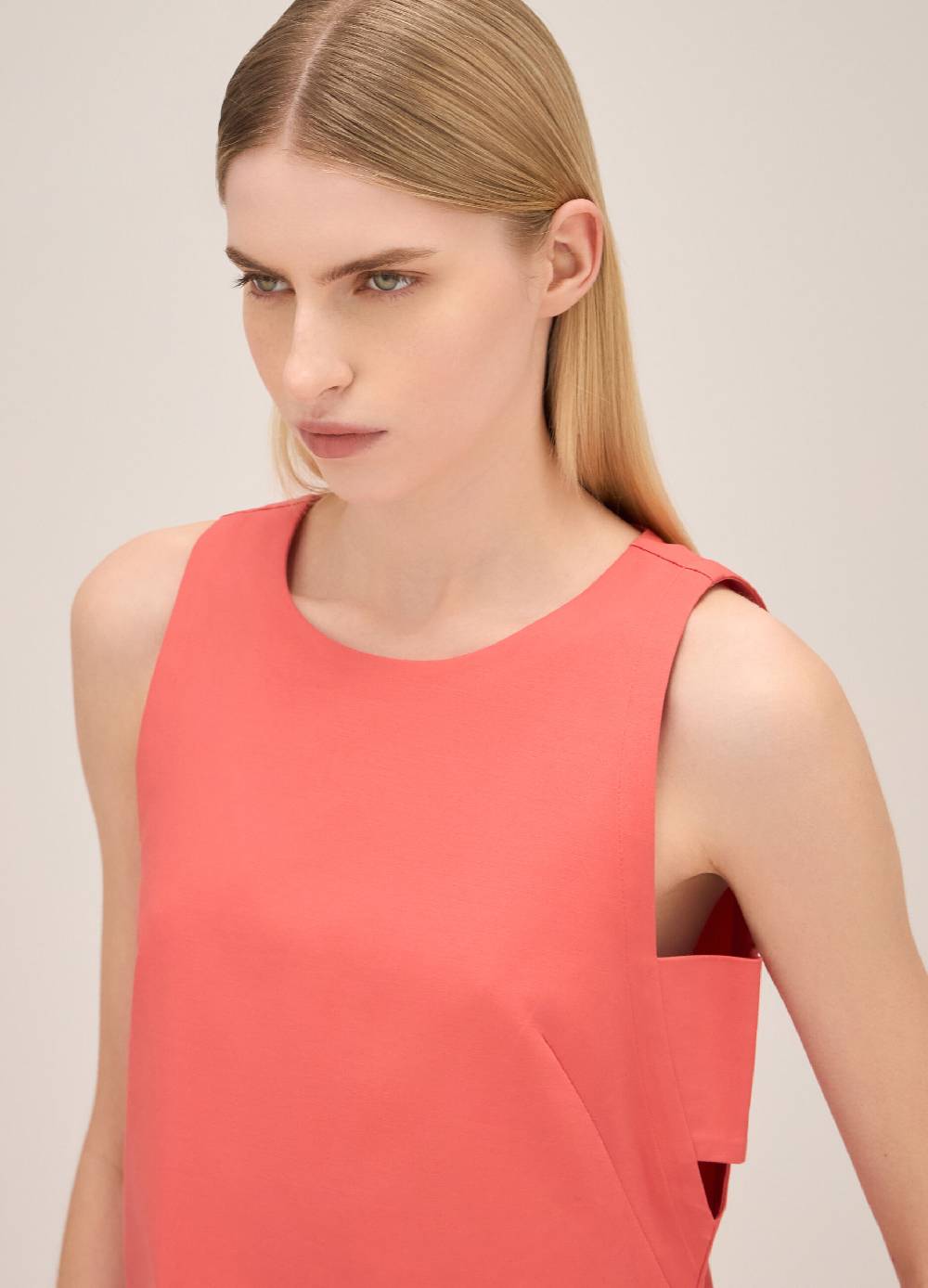 LES COPAINSAbito mini in cotone stretch Online