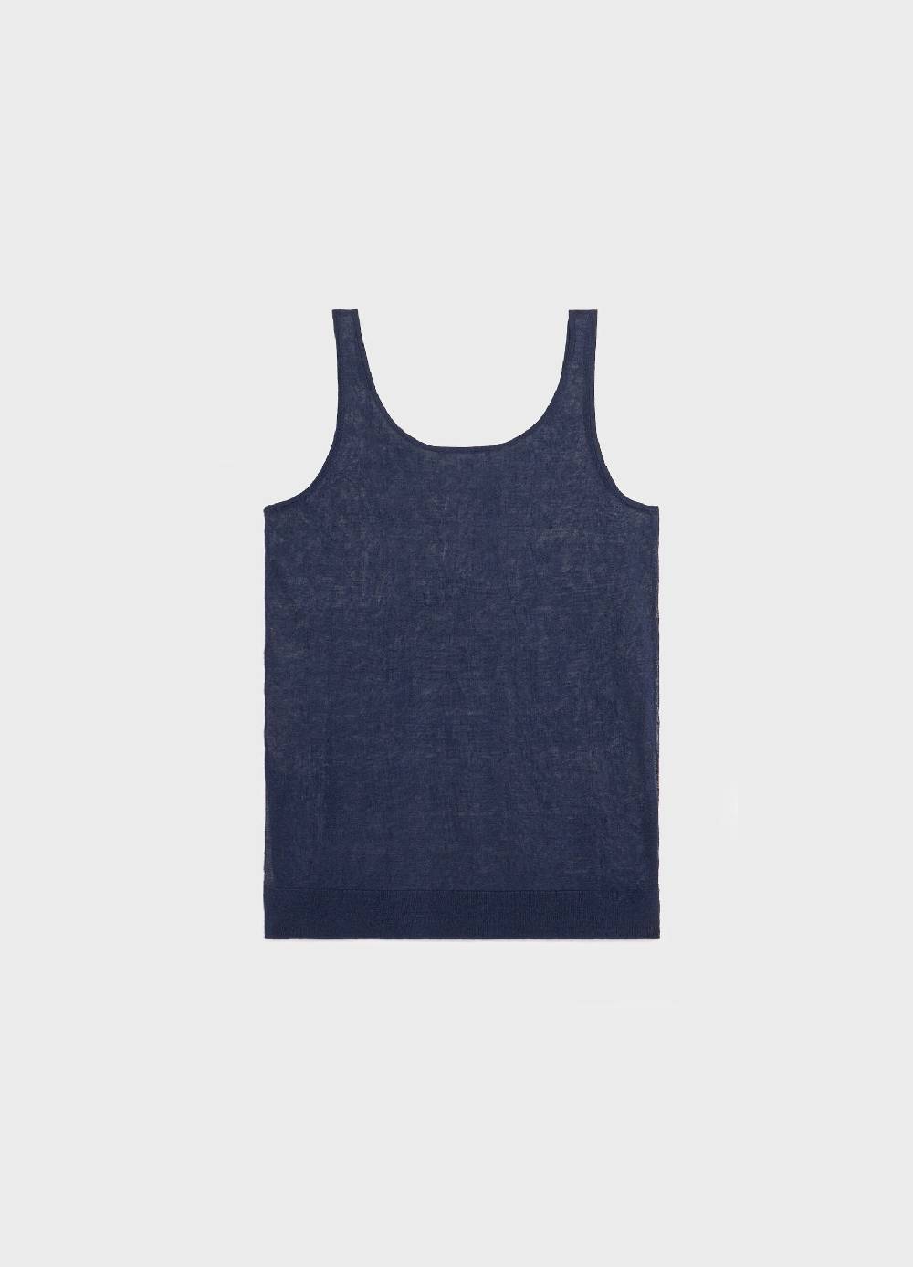 LES COPAINSTank top misto lino In Vendita