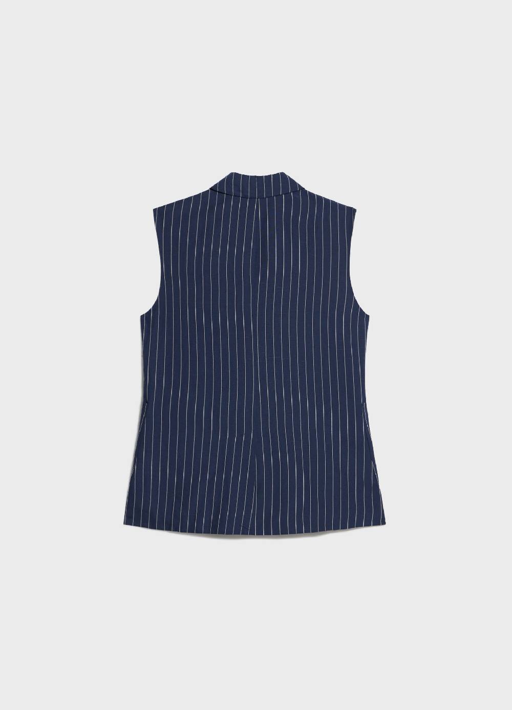LES COPAINSGilet doppiopetto gessato Saldi