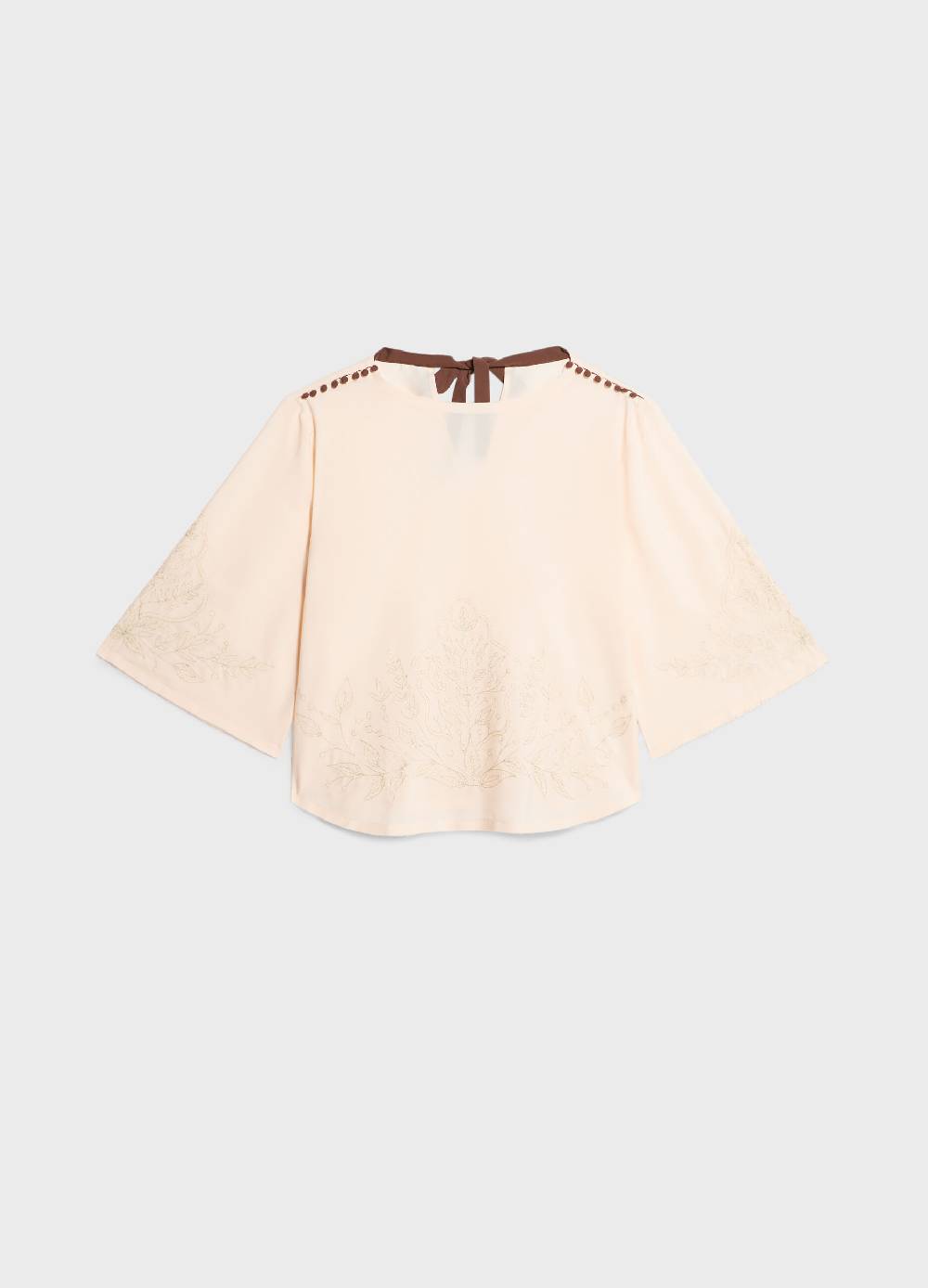 LES COPAINSBlusa con ricami Spedizione Gratuita