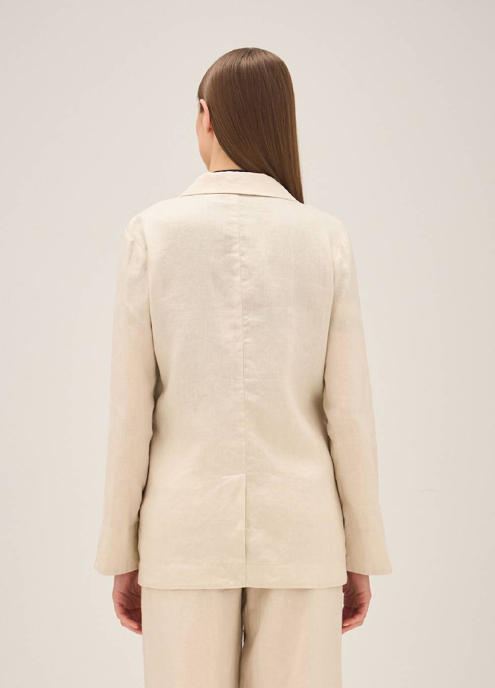 LES COPAINSGiacca a camicia in lino Sconto