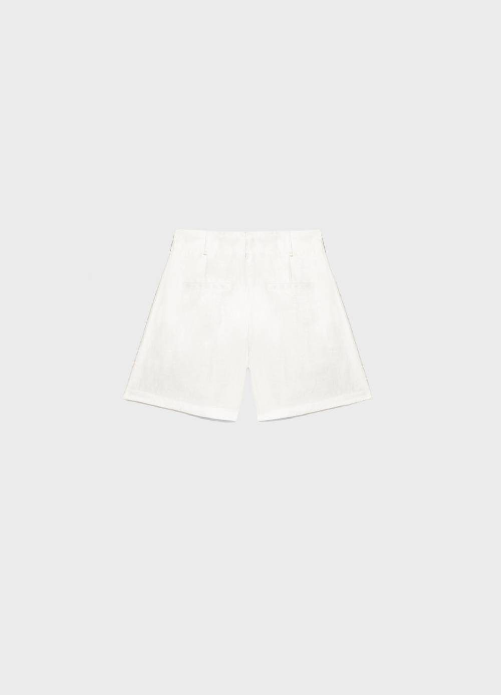 LES COPAINSPantaloni shorts in lino Online