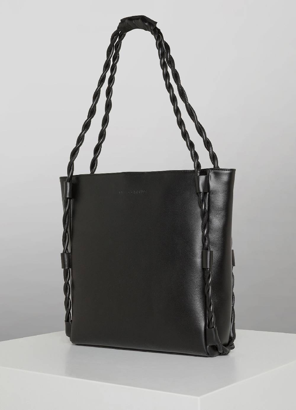 LES COPAINSBorsa a spalla tote bag in vera pelle In Saldo