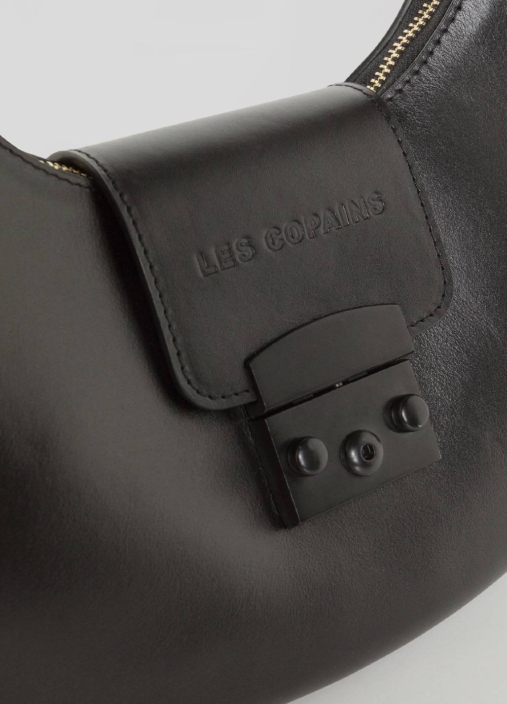 LES COPAINSBorsa hobo a spalla in vera pelle Vendita