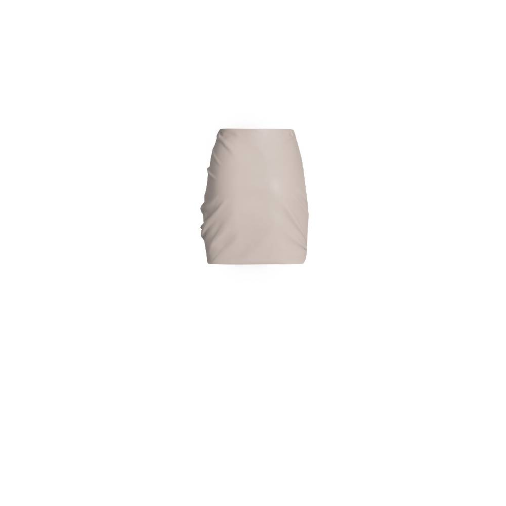 Nineminutes RESORT23 – THE CURLING LEATHER COFFEE Moda