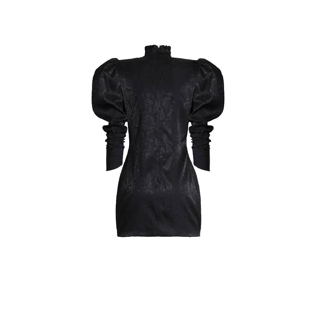 Nineminutes FW20.21 – THE LADY JANE DRESS BLACK Spedizione Gratuita