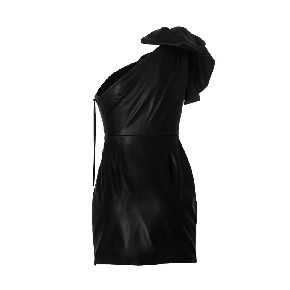Nineminutes HS – THE KAREN LEATHER DRESS Sottocosto