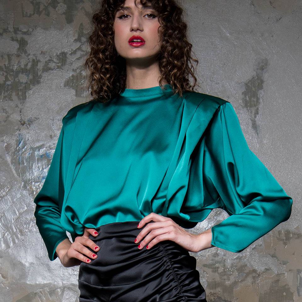Nineminutes U&O – THE GEMINI TOP VERDE Moda