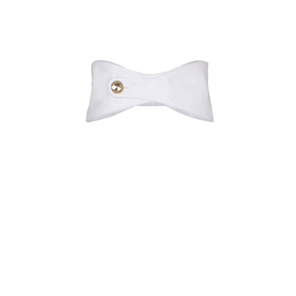 Nineminutes U&O – THE BOW BELT WHITE Consegna Veloce