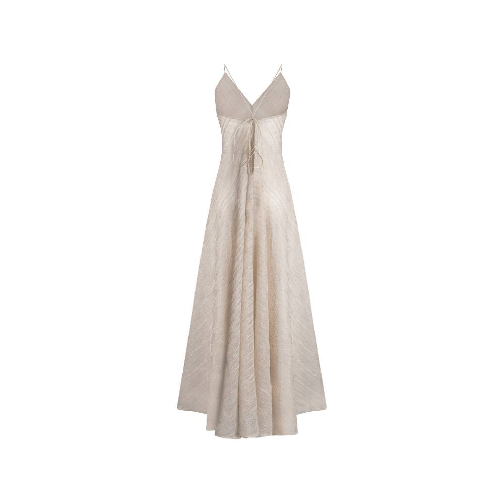 Nineminutes REVERSIBLE – THE EIVISSA GOLD LINEN Saldi