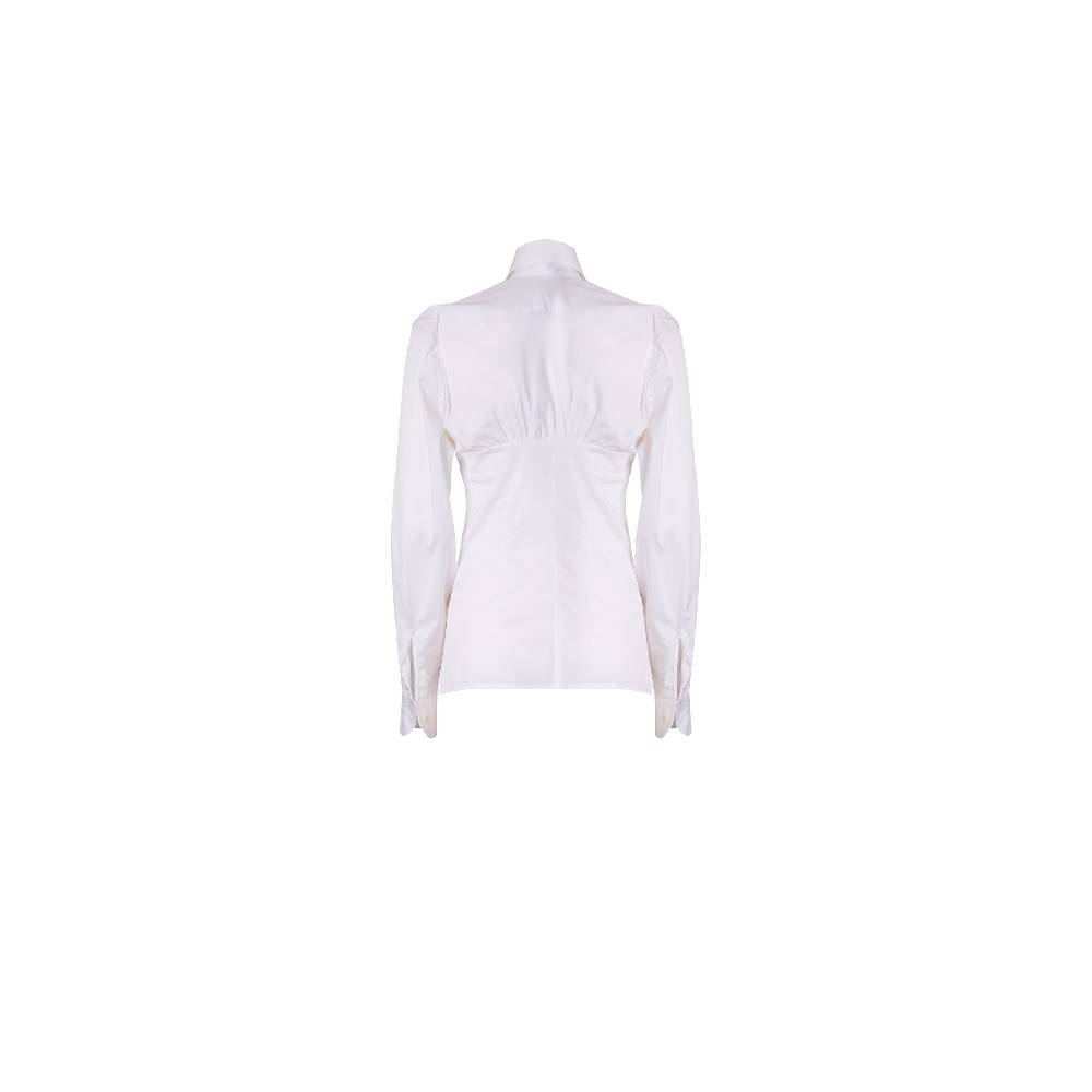 Nineminutes REVERSIBLE – THE MICHELLE SHIRT COTTON WHITE Negozio