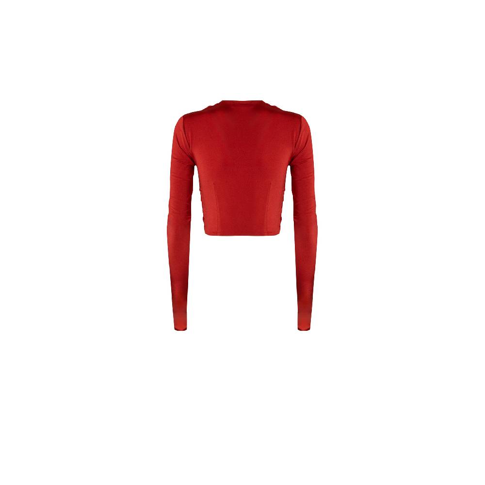 Nineminutes REVERSIBLE – THE RAFFAELLA TOP LYCRA ORANGE Novità