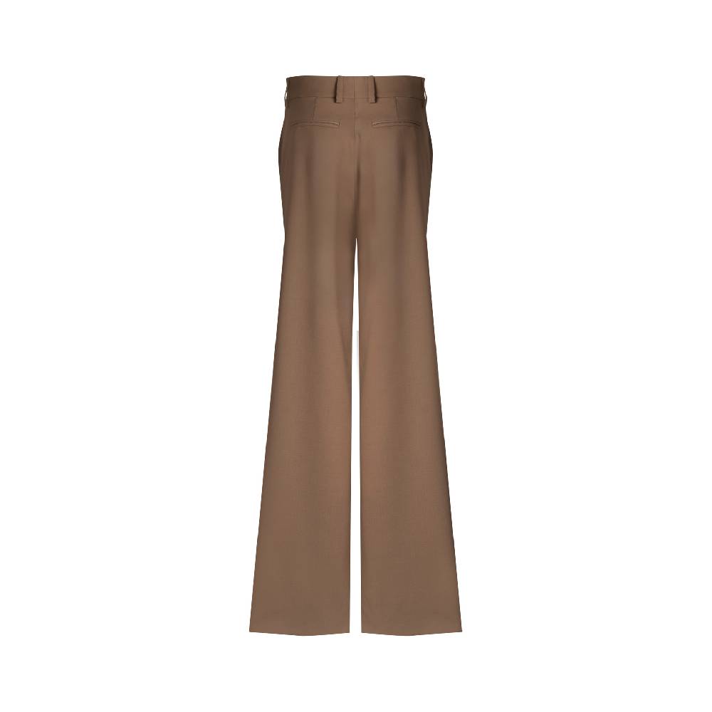 Nineminutes REVERSIBLE – THE WOMAN SUBMARINE PANTS WOOL SAND Vendita Economica