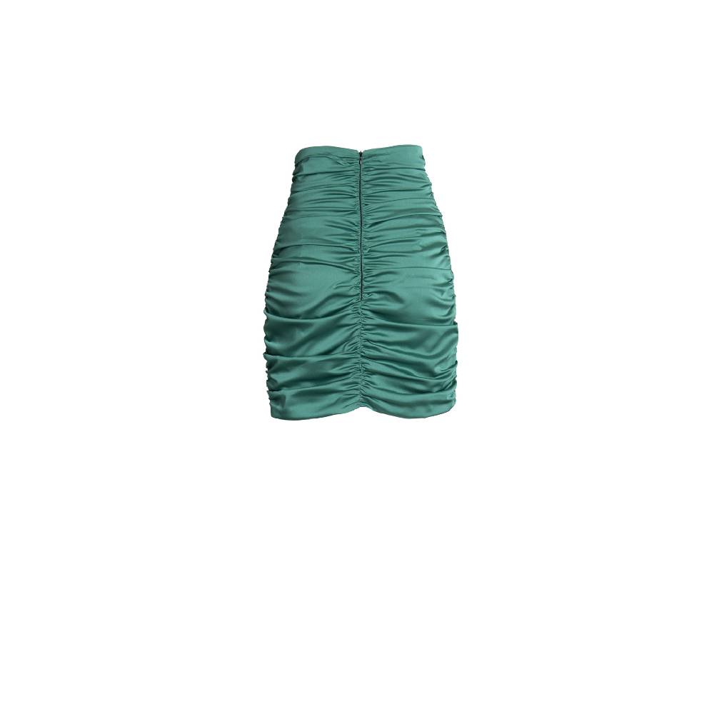 Nineminutes IMNOTPERFECT – THE VERTIGO SKIRT GREEN Spedizione Gratuita