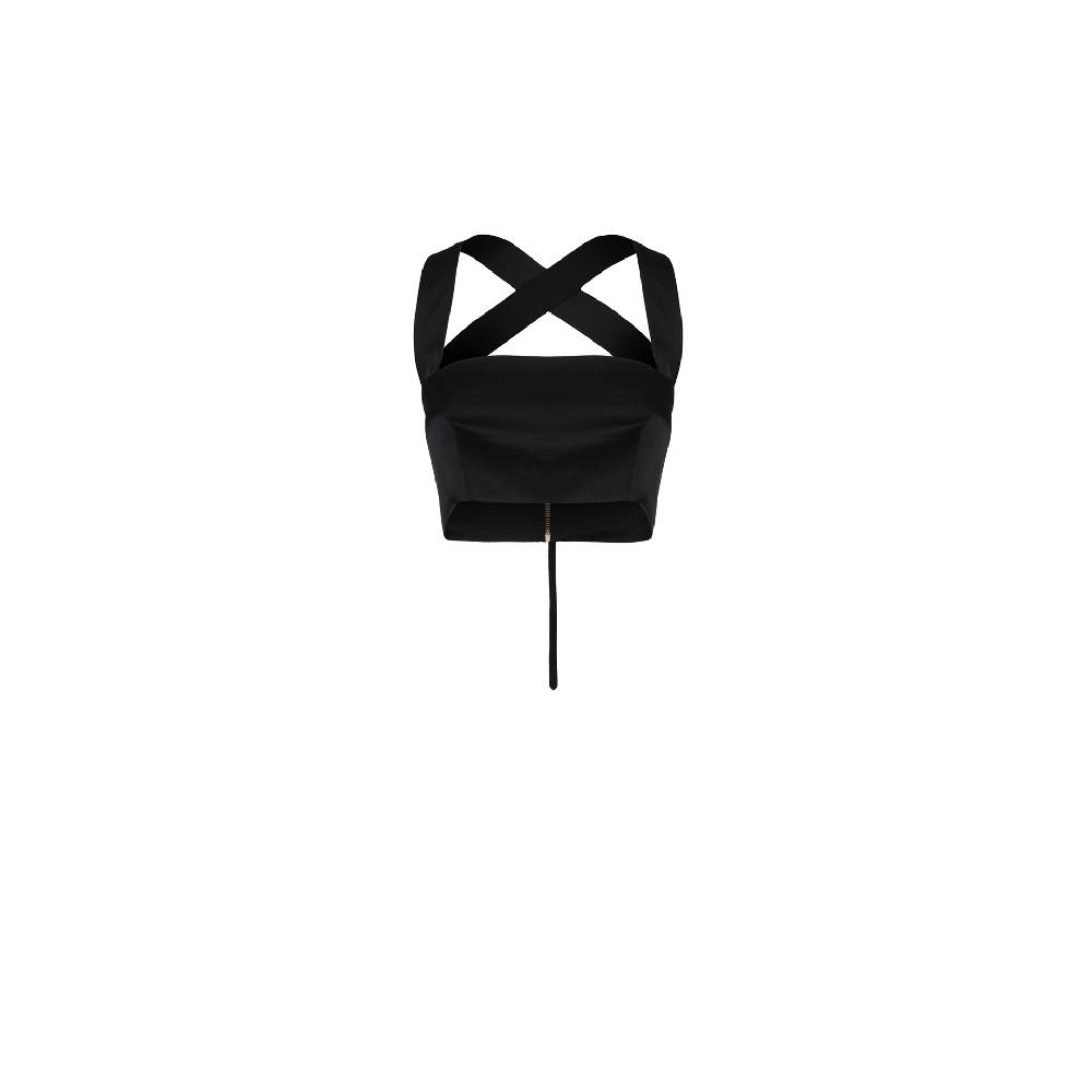Nineminutes IMNOTPERFECT – THE NIKI TOP BLACK Acquista Ora