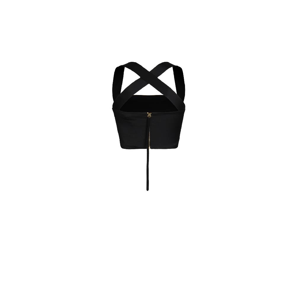 Nineminutes IMNOTPERFECT – THE NIKI TOP BLACK Acquista Ora