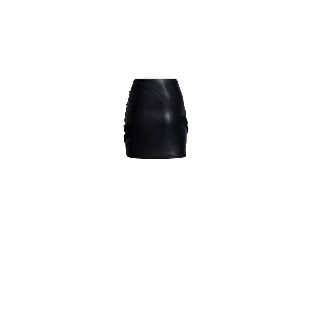 Nineminutes RESORT23 – THE CURLING LEATHER BLACK Shopping Online