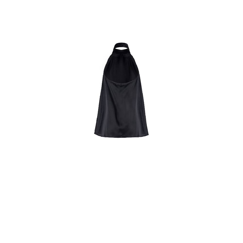 Nineminutes RESORT23 – THE ELVIRA TOP BLACK Affare Del Giorno
