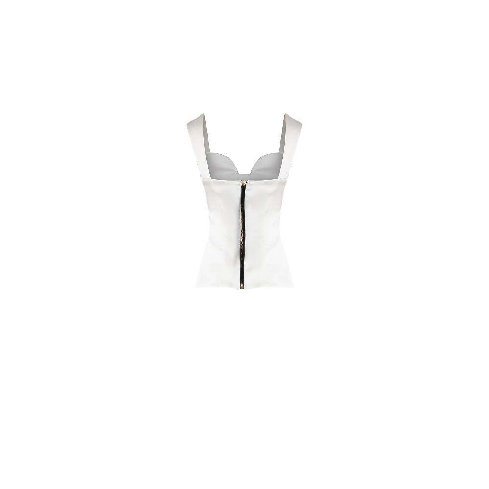 Nineminutes FW22.23 -THE ROBY TOP CHAMPAGNE Sconto