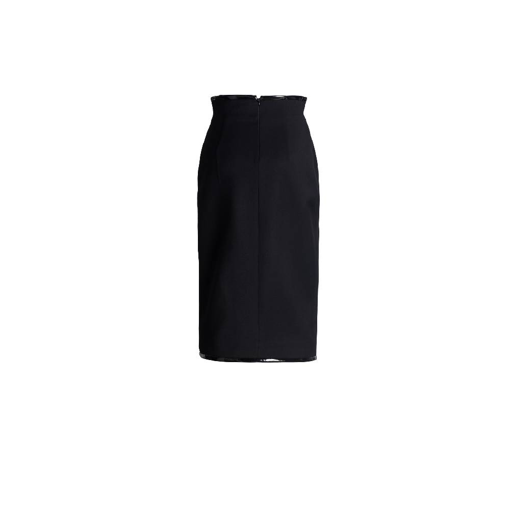 Nineminutes FW22.23 – THE GRACE MIDI WOOL BLACK Vendita Economica
