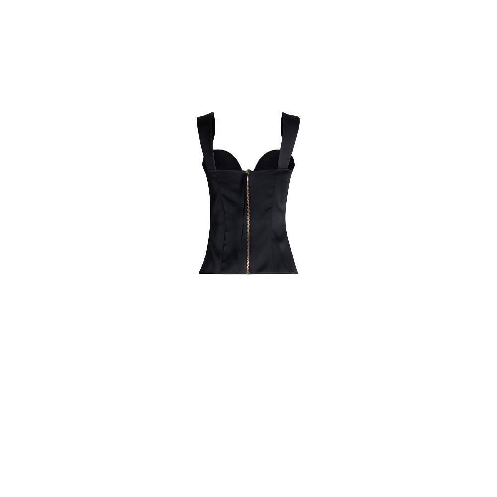 Nineminutes FW22.23 -THE ROBY TOP BLACK Sconto