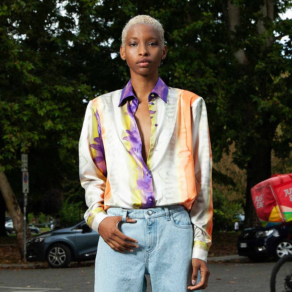 Nineminutes SS22-THE UP TIE DYE Saldi