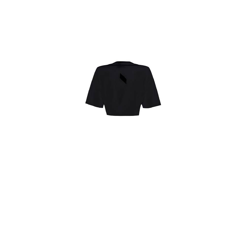 Nineminutes REVERSIBLE – THE GIA TEE BLACK Presa