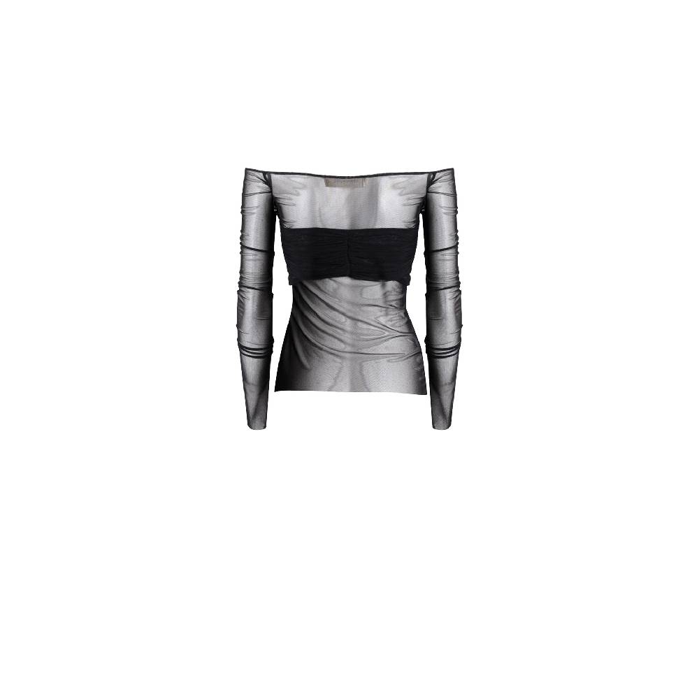 Nineminutes REVERSIBLE – THE BARDOT TOP MESH Economico