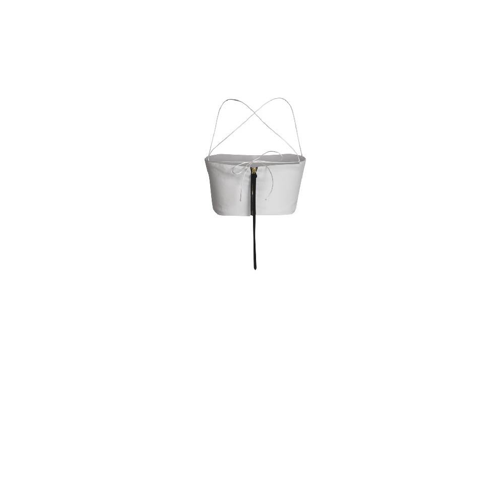 Nineminutes IMNOTPERFECT – THE NIKI TOP LINUM WHITE Pezzi Unici