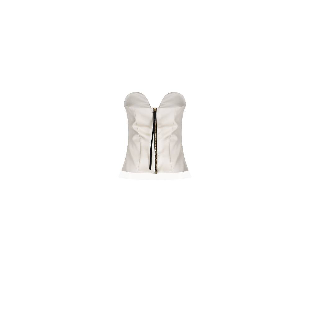 Nineminutes IMNOTPERFECT – THE KATE TOP VANILLE Consegna Veloce