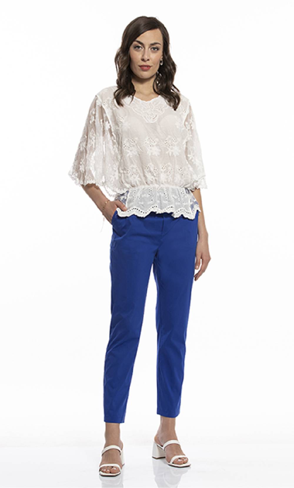 Koralline MAGLIA IN TULLE CON ELASTICO IN VITA Nuova