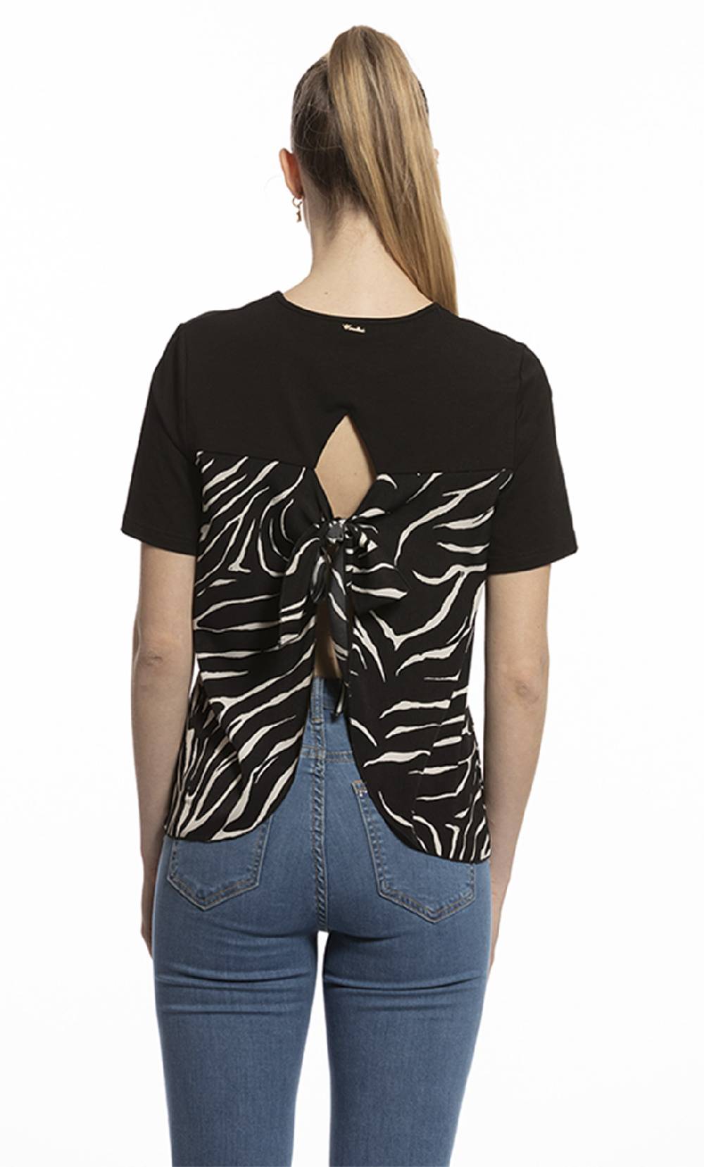 Koralline T-SHIRT CON PANNELLO STAMPATO Affare Del Giorno