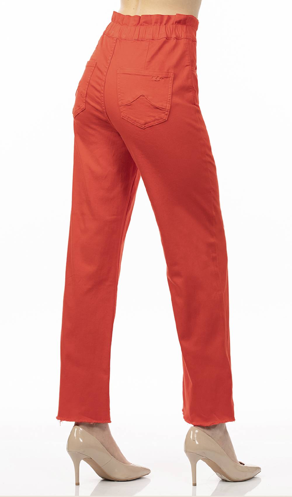 Koralline PANTALONE TINTO CAPO CON ELASTICO IN VITA Economico