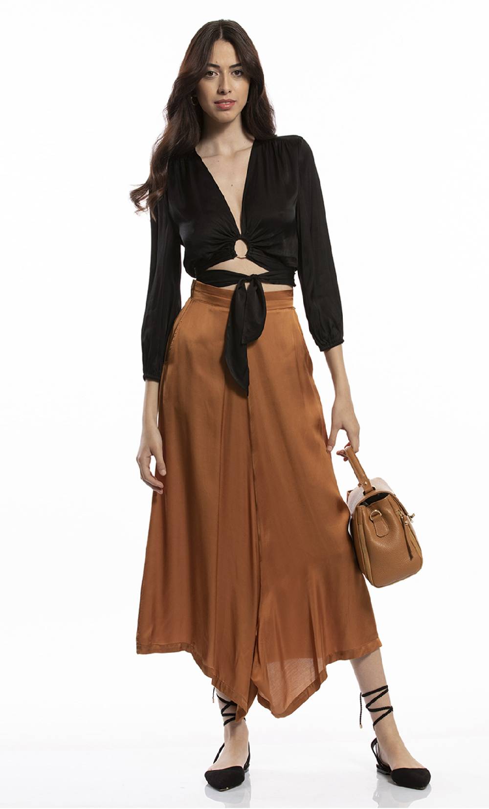 Koralline BAULETTO IN PELLE CON ZIP LATERALE Spedizione Gratuita