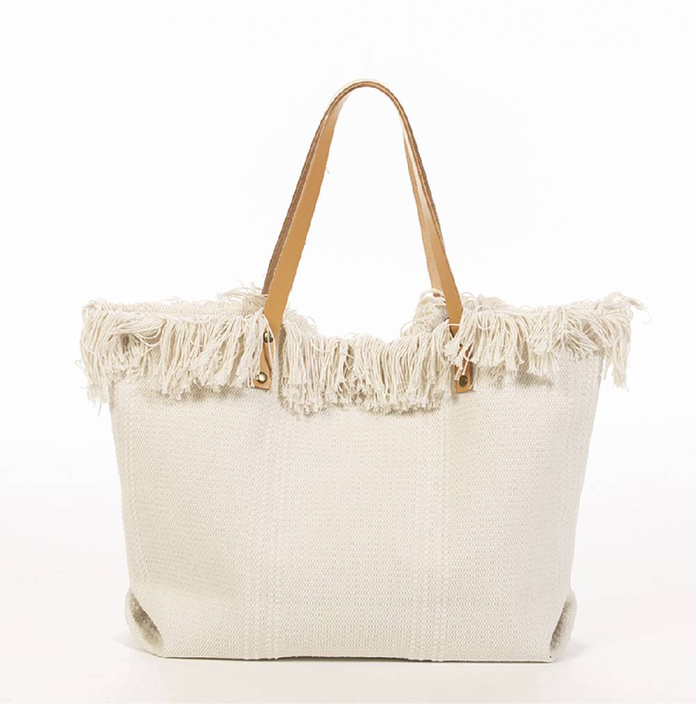 Koralline BORSA TOTE IN TESSUTO Soddisfazione Garantita