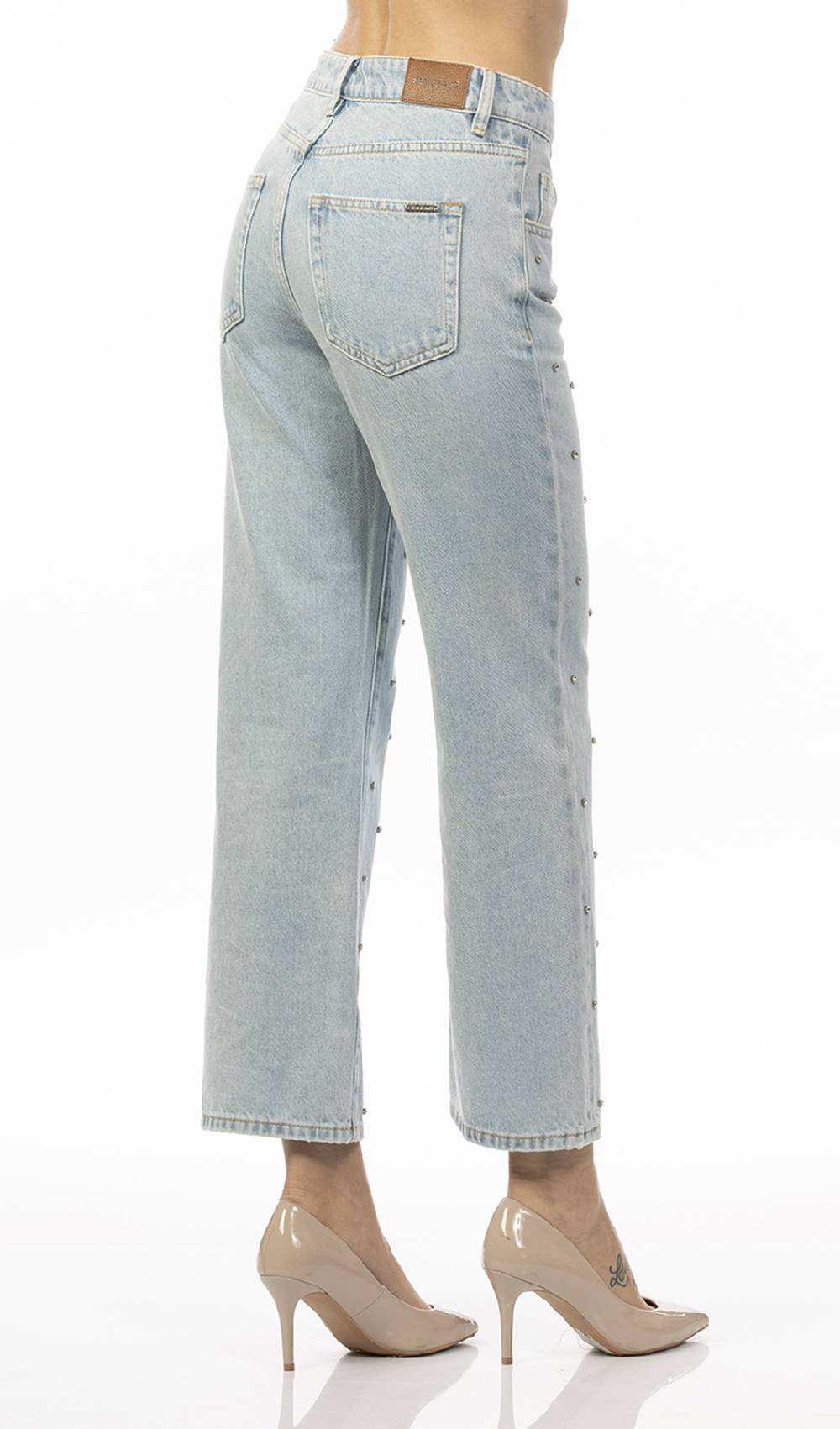 Koralline JEANS CON STRASS ALL-OVER Saldi Di Fabbrica