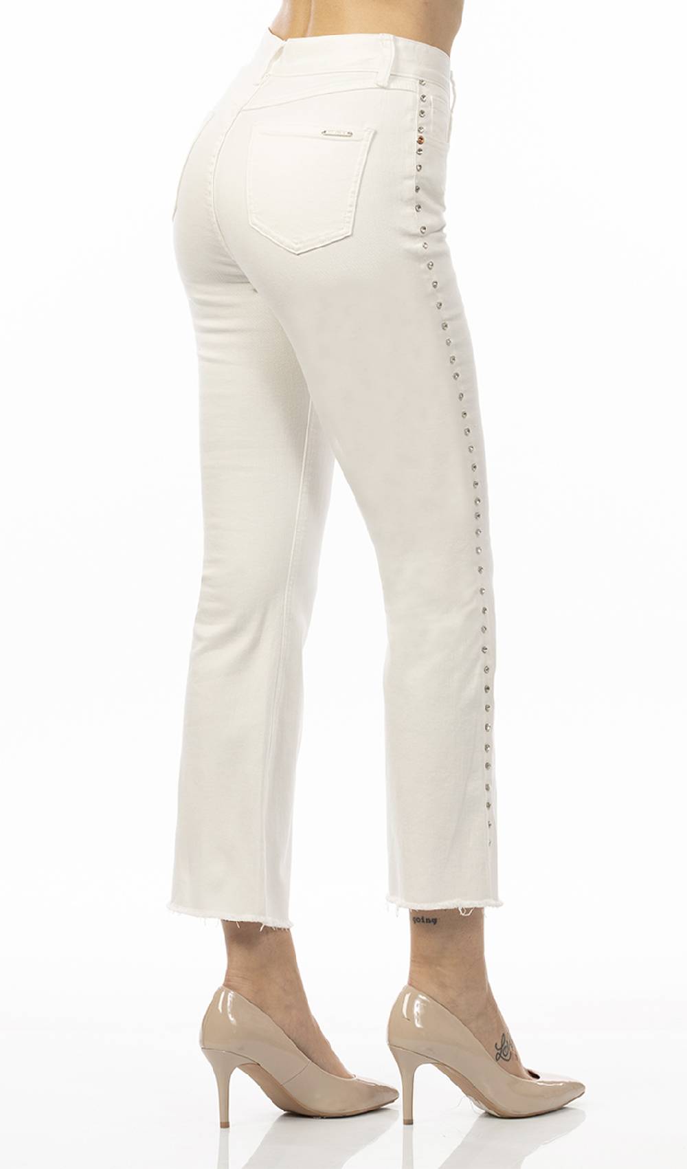 Koralline JEANS CON CASTONI DI LATO I Più Venduti