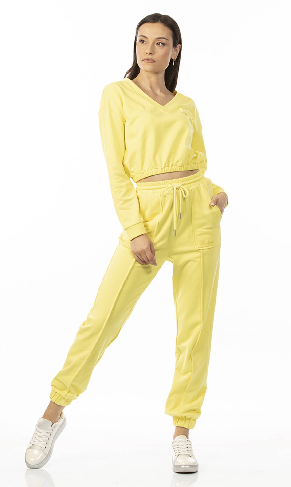 Koralline PANTALONE IN FELPA CON POLSINO Qualità
