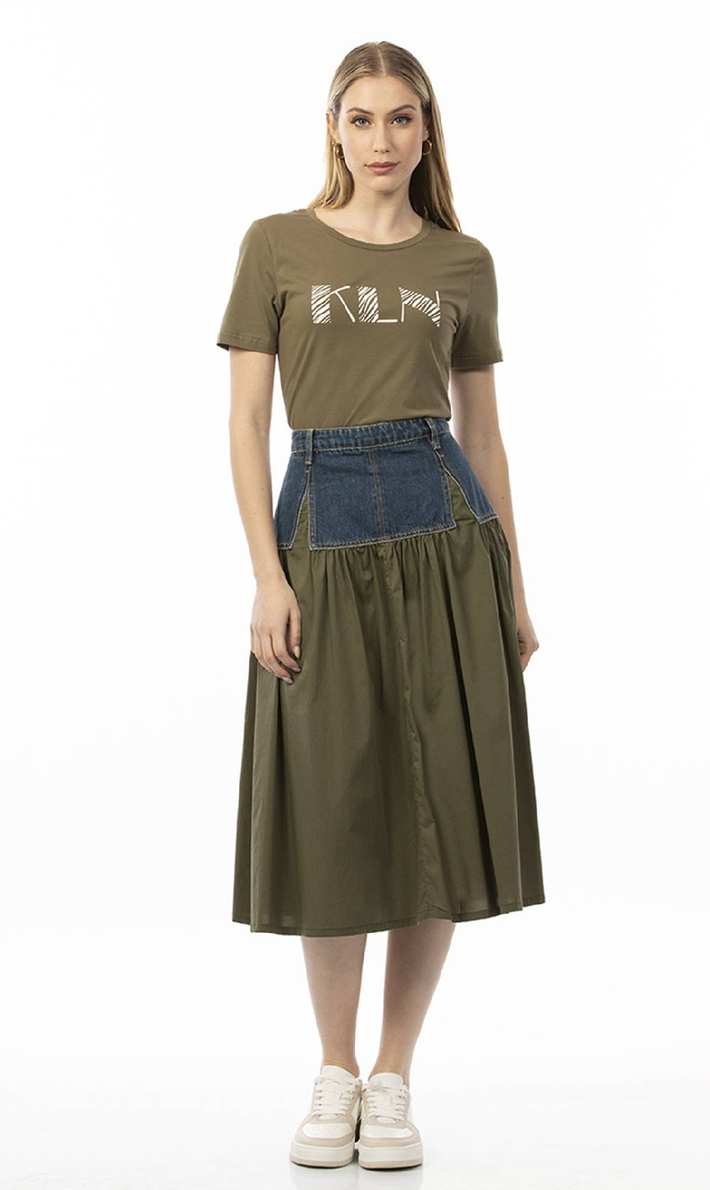 Koralline T-SHIRT CON LOGO ZEBRATO Promozione