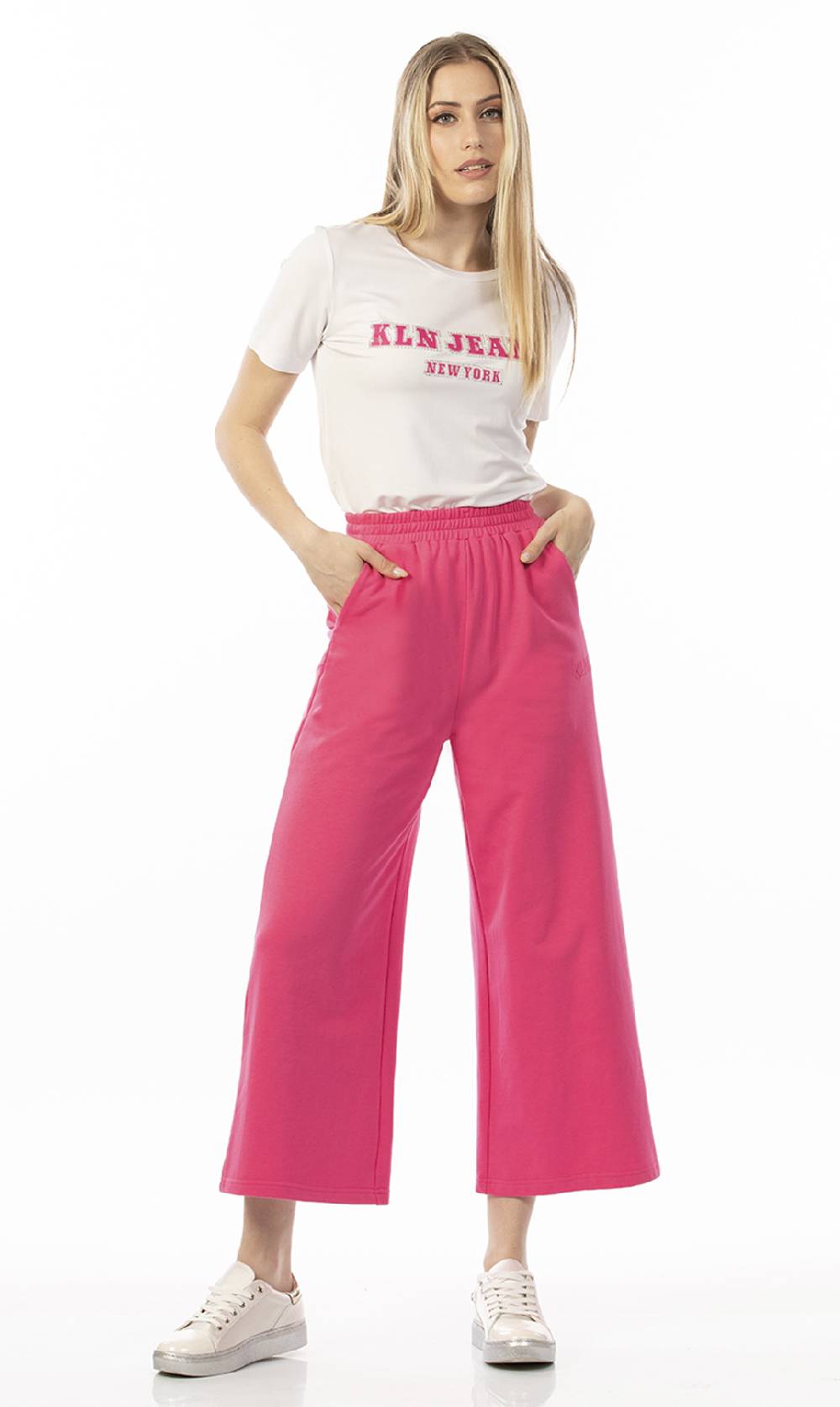 Koralline PANTALONE CROP IN FELPA Novità