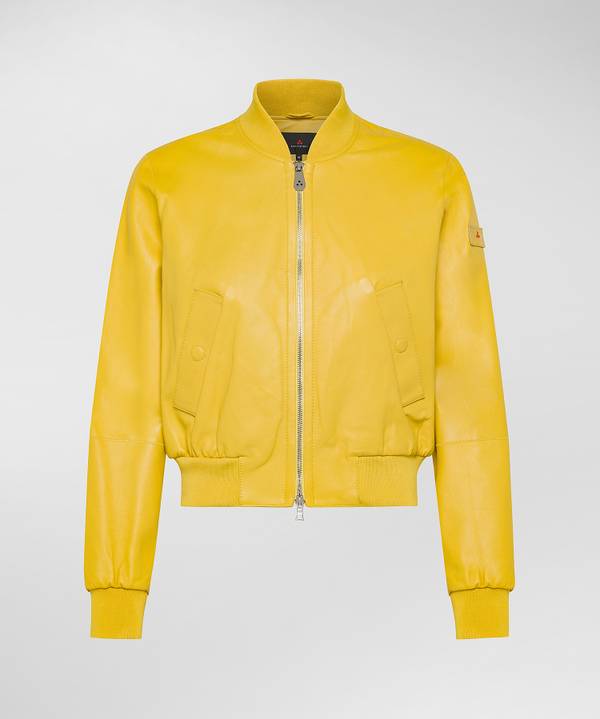 ﻿Peuterey Giacca bomber corta in pelle Qualità Garantita