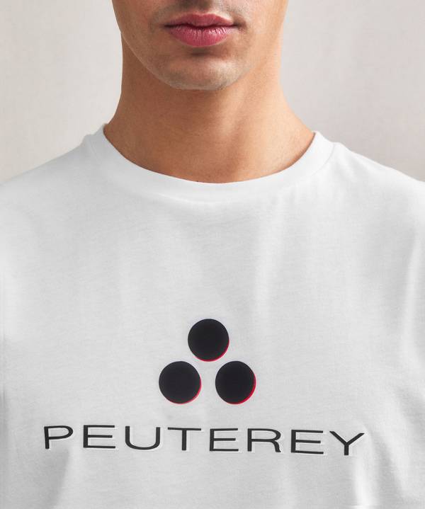 Peuterey T-shirt logata di cotone Offerte
